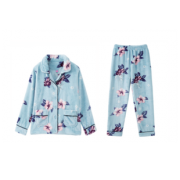 ￥39 柏缇朵 珊瑚绒睡衣女士冬季加厚套装