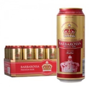 BARBAROSSA凯尔特人 德国进口红啤酒500ml*18听*3件