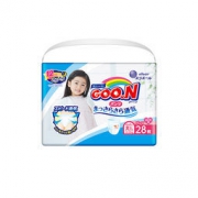 GOO.N 大王 干爽维E系列 女宝宝拉拉裤 XXL28片 *6件