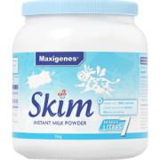 ￥193.23 88VIP：Maxigenes美可卓脱脂成人奶粉1kg*2件