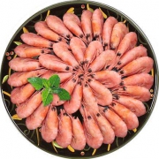 Seamix禧美海产 熟冻北极虾60-75只 500g*10件