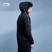 李宁卫衣男2019新款BAD FIVE篮球系列连帽外套春季休闲针织运动服
