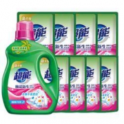 15点开始、京东PLUS会员： 超能 双离子洗衣液套装（1.5kg+500g*8袋） *4件