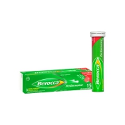 拜耳Berocca 浆果味多种维生素矿物质维生素c维生素b泡腾片15片/盒 ￥109，两件9折