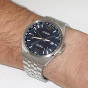Citizen 西铁城 CB0010-88L 男士光动能五局电波石英表
