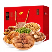 源合斋 年货坚果礼盒 臻品果礼1608g 45.9元（需用券）