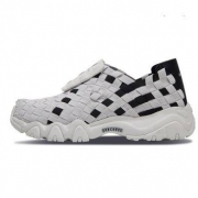 6号0点：Skechers斯凯奇 女鞋新款D'lites时尚休闲鞋 编织熊猫鞋 88888184