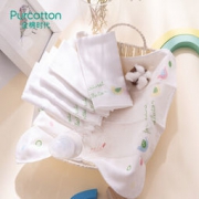 京东PLUS会员：Purcotton 全棉时代 婴儿口水巾 32*32cm 3条/袋*6 *3件 +凑单品