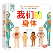 法国引进《我们的身体》儿童3D立体翻翻书 生理启蒙百科