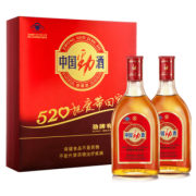 劲牌 中国劲酒 滋补养身酒 520ml*2瓶 礼盒装 110元包邮