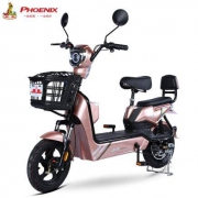 Phoenix 凤凰 电动摩托自行车 朗动-玫瑰金-新国标版 48V12A 续航40-60公里