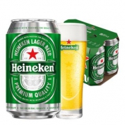 限地区： Heineken 喜力 啤酒 5度 330ml*6罐 *2件