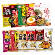 阿宽 方便面组合 红油面皮/甜水面/重庆小面/火鸡面等 10袋装