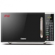格兰仕(Galanz) 微波炉 G70F20CN1L-DG(B0)(黑) 20L 24H预约 平板家用光波烧烤炉烧烤功能