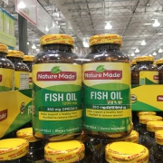 半年量：Nature Made 天维美 Omega-3鱼油 175粒x2瓶