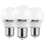 雷士照明（nvc-lighting） e27螺口节能灯泡 3W （3只装） 4.8元