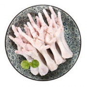 春雪食品鸡爪1000g/袋装 国产出口日本级 清真食品 凤爪 烧烤 肉爪（预售）冷冻 *2件