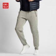 2日0点、历史低价：UNIQLO 优衣库 419907 男装弹力摇粒绒长裤