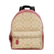 再降价： COACH 蔻驰 Charlie系列 F32200 女士双肩包