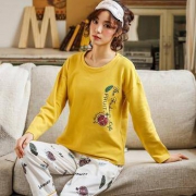 南极人 6605 女士全棉长袖家居服套装*2件