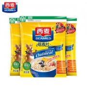 西麦 即食免煮燕麦片 1000g*3袋装