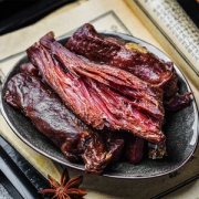 西藏特产 风干手撕牛肉干 500g