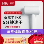 小米生态链 直白 负离子护发吹风机 1800W 日本万宝至电机