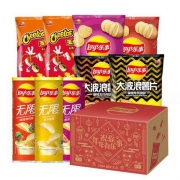 乐事 薯片 零食大礼包 新年年货 712g*4件