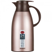 迪迪仕 欧式真空保温水壶 1.9L 镀银玻璃内胆