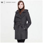 ANDREW MARC 女士中长款外套 *2件