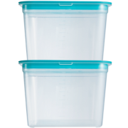 adous home  冰箱保鲜收纳盒 1400ml*2只 9.9元包邮（需用券）