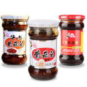 青援 原味/香辣/牛肉香菇酱 220g 6.5元包邮（需用券）