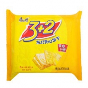 多款可选：康师傅 3+2苏打夹心饼干 375g*12件