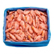 浓鲜时光 丹麦进口北极熊北极甜虾 2.25kg