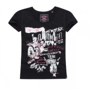 Superdry 极度干燥 SG10002RQ 女士短袖涂鸦印花T恤 *3件 345.6元（需用券，合115.2元/件）