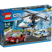 88VIP：LEGO 乐高 城市系列 60138 高速追捕 141.74元包邮包税（需用券）