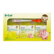 D-Cal 迪巧 小儿碳酸钙D3+K2颗粒冲剂 20袋 *3 *2件 418元包邮（209元/件）