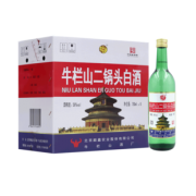 ￥142.93 牛栏山二锅头56度二锅头白酒出口美国750ml*6清香风格白酒整箱装