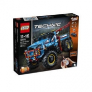 LEGO 乐高 科技系列 42070 6X6全时驱动牵引卡车