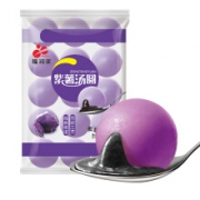限地区：福润家(FURUNJIA)紫薯汤圆 黑芝麻口味 454g 15只*6件