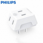 PHILIPS 飞利浦 1301P 迷你扩展插座 无线+3位