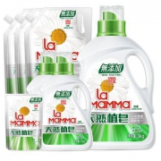 妈妈壹选 植物萃取洗衣皂液17斤*2件