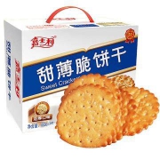 嘉士利 甜薄脆饼干 800g*2件