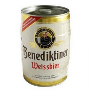 Benediktiner 百帝王 小麦白啤酒 5L桶装 *3件