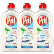 德国第一洗洁精品牌 Pril 高浓缩洗洁精 500ml*3瓶