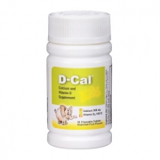 D-Cal 迪巧 儿童咀嚼钙片 30粒/瓶 *5件 195元包邮保税