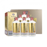 贵州茅台酒厂 白金原浆酒 酱香型 52度 425ml*6瓶