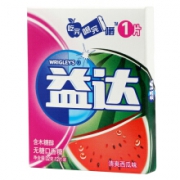 益达 无糖口香糖清爽西瓜12片32g单盒装 *2件
