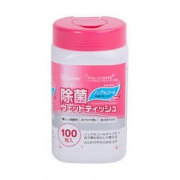 IRIS 爱丽思 一次性除菌消毒湿巾 100抽 *3件