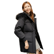 SNOW FLYING 雪中飞 X90140902D 女士大毛领羽绒服 399元（需用券）